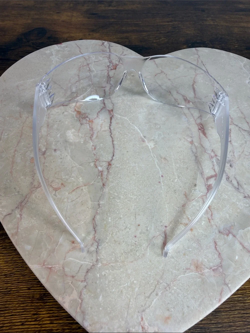 Clear Acrylic Wrap Around Glasses For Labs Work Cooking Ect